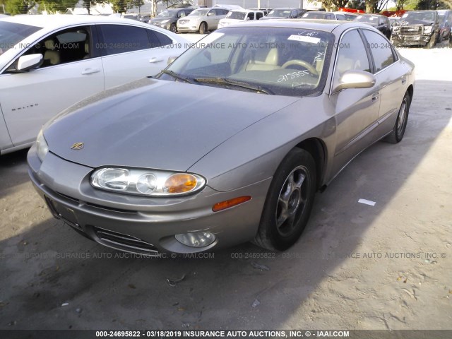 1G3GS64C214218855 - 2001 OLDSMOBILE AURORA 4.0 BROWN photo 2