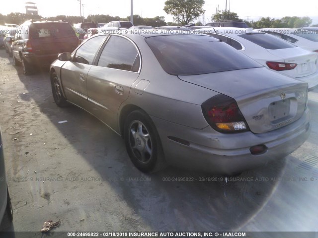 1G3GS64C214218855 - 2001 OLDSMOBILE AURORA 4.0 BROWN photo 3