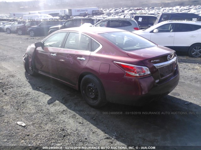 1N4AL3AP4DN569943 - 2013 NISSAN ALTIMA 2.5/S/SV/SL 红色 照片 3