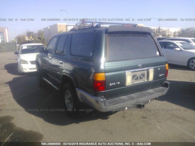 JT3VN29V1S0067456 - 1995 TOYOTA 4RUNNER VN29 SR5 GREEN photo 3