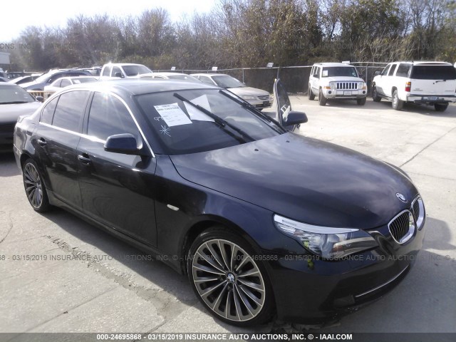 WBANU5C53AC441617 - 2010 BMW 528 I 黑色 照片 1