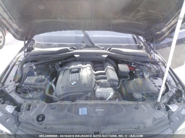 WBANU5C53AC441617 - 2010 BMW 528 I 黑色 照片 10