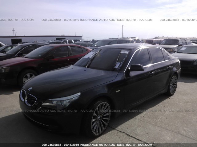 WBANU5C53AC441617 - 2010 BMW 528 I 黑色 照片 2