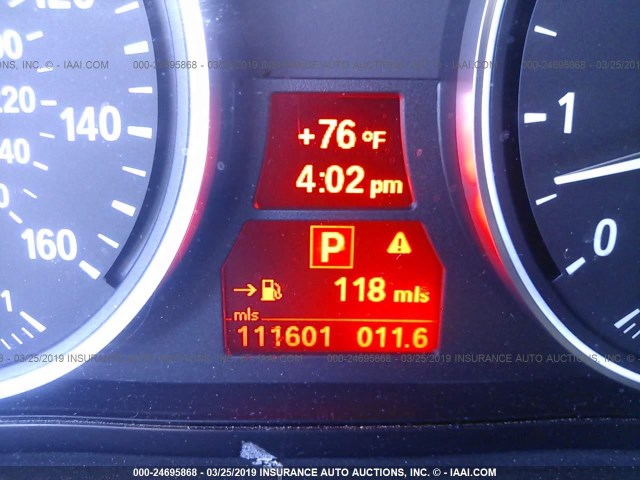 WBANU5C53AC441617 - 2010 BMW 528 I 黑色 照片 7