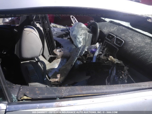 WVWFA71F78V013703 - 2008 VOLKSWAGEN EOS LUX Сірий фото 5