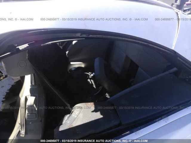 WVWFA71F78V013703 - 2008 VOLKSWAGEN EOS LUX Сірий фото 8