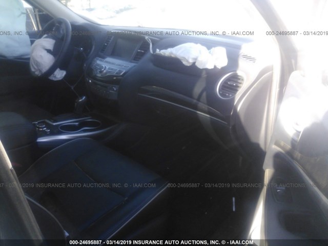 5N1DL0MN4KC509181 - 2019 INFINITI QX60 LUXE/PURE BLACK photo 5