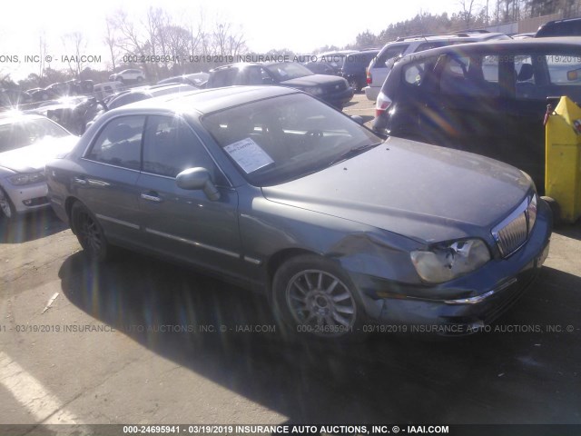 KMHFU45E74A332362 - 2004 HYUNDAI XG 350 BLUE photo 1