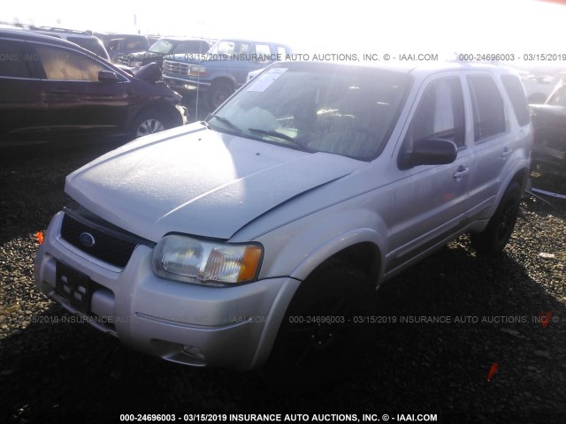 1FMCU94194KA44710 - 2004 FORD ESCAPE LIMITED SILVER photo 2