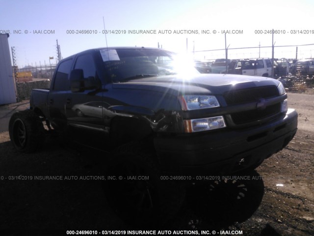 2GCEC13TX41299192 - 2004 CHEVROLET SILVERADO C1500 BLACK photo 1