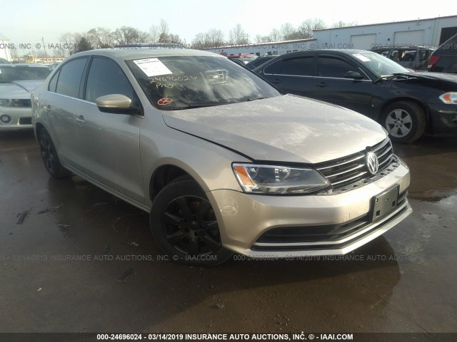 3VWLA7AJ7FM245830 - 2015 VOLKSWAGEN JETTA TDI SILVER photo 1