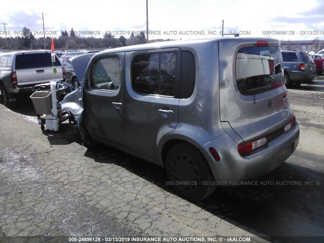 JN8AZ28R89T122825 - 2009 NISSAN CUBE S/SL GRAY photo 3