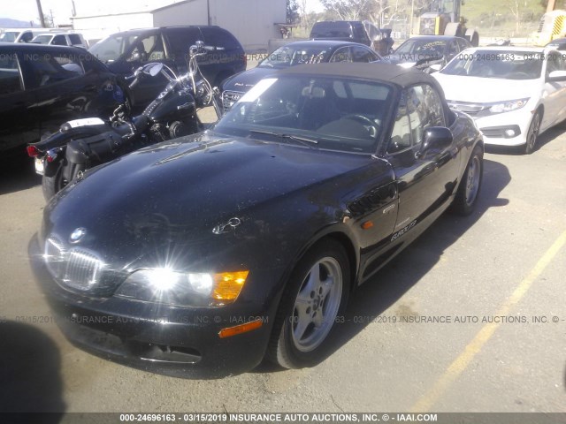 4USCH7331WLE10315 - 1998 BMW Z3 1.9 BLACK photo 2