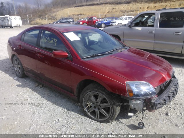 4A3AB76T98E023393 - 2008 MITSUBISHI GALANT RALLIART RED photo 1