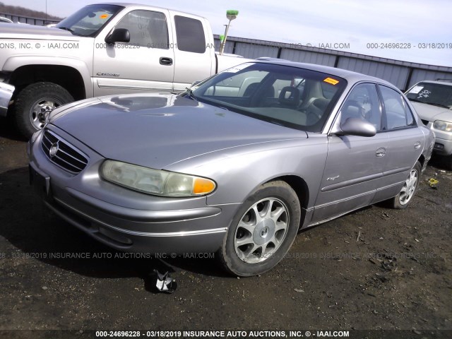 2G4WB52K3W1514465 - 1998 BUICK REGAL LS GRAY photo 2