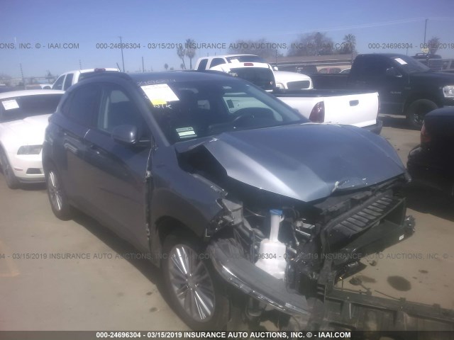 KM8K62AA7JU101035 - 2018 HYUNDAI KONA SEL/TECH BLUE photo 1