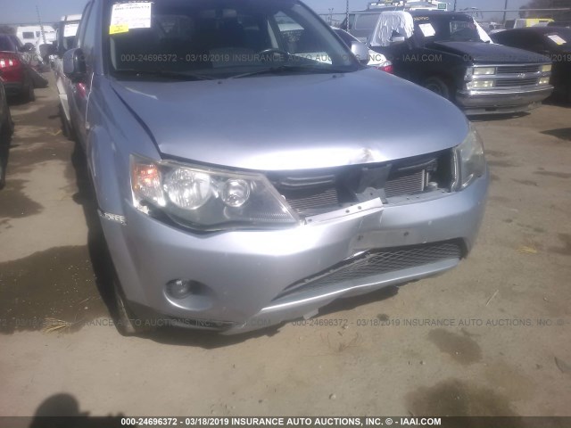 JA4MT41X67U013375 - 2007 MITSUBISHI OUTLANDER XLS SILVER photo 6