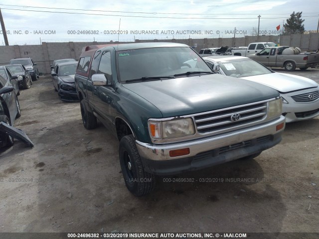 JT4UN24D0V0036774 - 1997 TOYOTA T100 XTRACAB SR5 GREEN photo 1