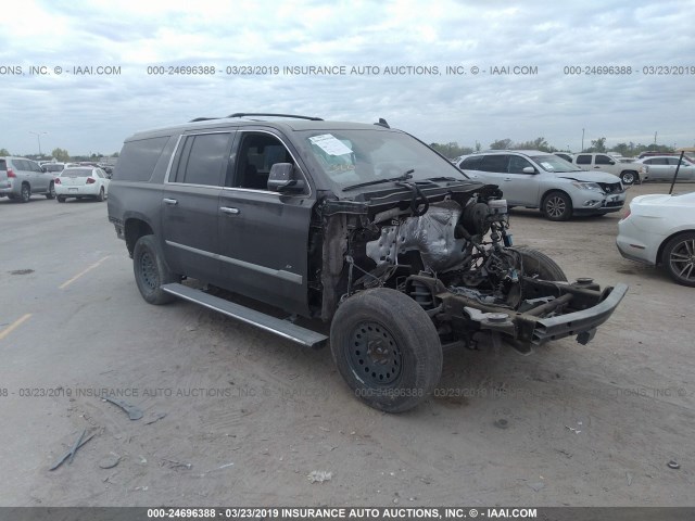 1GYS4KKJ1GR226403 - 2016 CADILLAC ESCALADE ESV PLATINUM Bənövşəyi foto 1