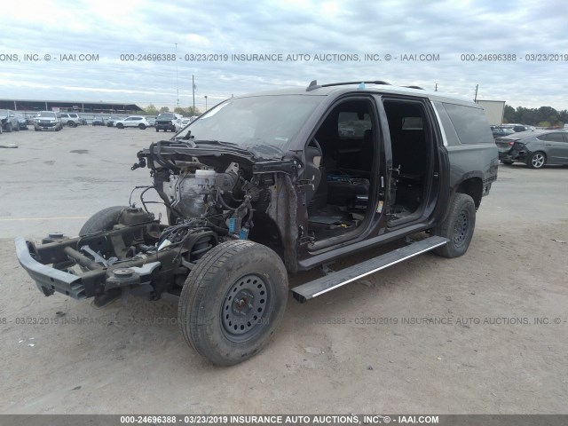 1GYS4KKJ1GR226403 - 2016 CADILLAC ESCALADE ESV PLATINUM Bənövşəyi foto 2