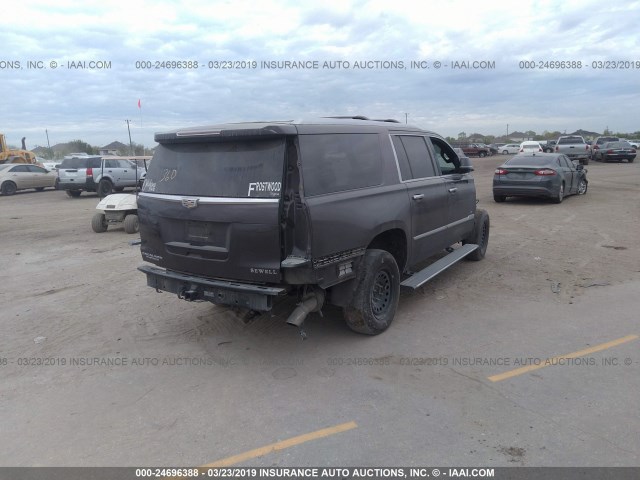 1GYS4KKJ1GR226403 - 2016 CADILLAC ESCALADE ESV PLATINUM Bənövşəyi foto 4