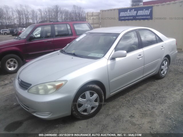 4T1BE32K93U129891 - 2003 TOYOTA CAMRY LE/XLE/SE GRAY photo 2