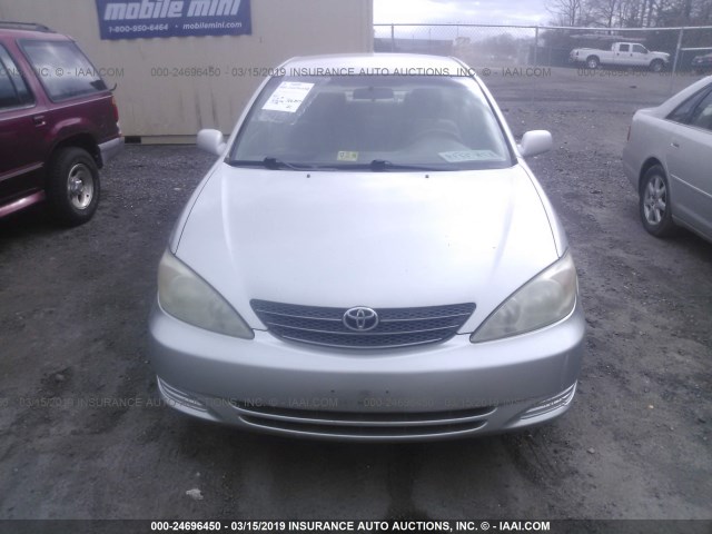 4T1BE32K93U129891 - 2003 TOYOTA CAMRY LE/XLE/SE GRAY photo 6