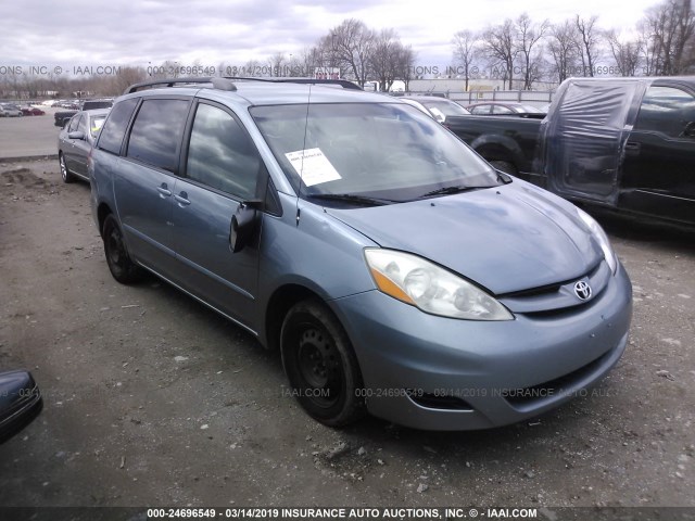 5TDZK23C17S035897 - 2007 TOYOTA SIENNA CE/LE Light Blue photo 1