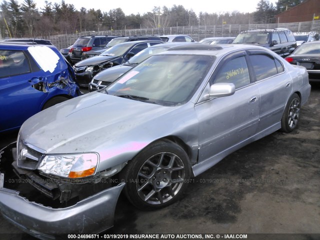 19UUA56833A050609 - 2003 ACURA 3.2TL TYPE-S GRAY photo 2