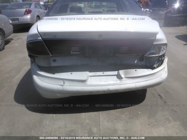 2G4WY52M1X1516099 - 1999 BUICK CENTURY LIMITED WHITE photo 6