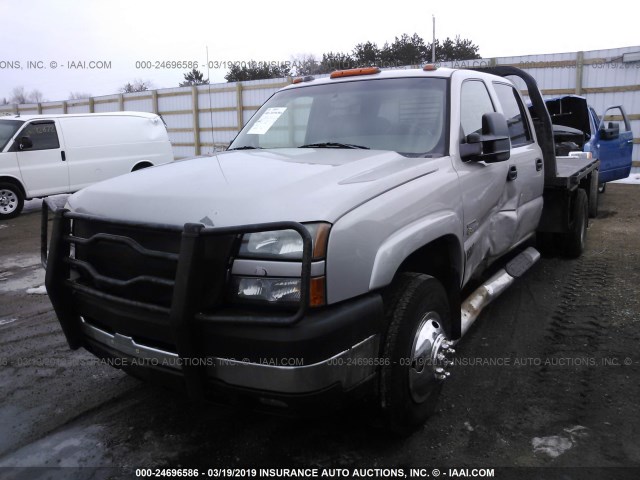 1GCJK33D96F181720 - 2006 CHEVROLET SILVERADO K3500 Pewter photo 2