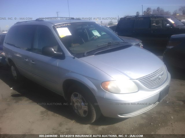 2C4GP44352R593286 - 2002 CHRYSLER TOWN & COUNTRY LX SILVER photo 1