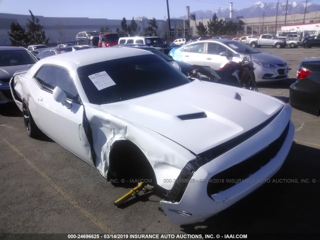 2C3CDZAG8HH618504 - 2017 DODGE CHALLENGER SXT WHITE photo 1