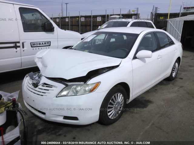 4T1BE46K49U823896 - 2009 TOYOTA CAMRY SE/LE/XLE WHITE photo 2