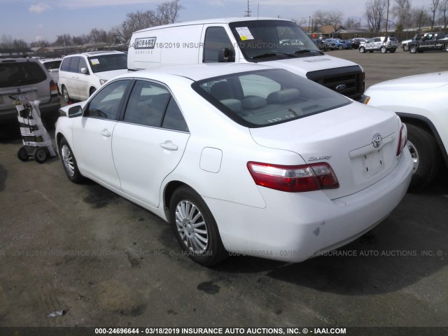 4T1BE46K49U823896 - 2009 TOYOTA CAMRY SE/LE/XLE WHITE photo 3