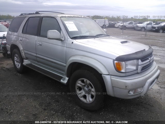 JT3GN86R510183342 - 2001 TOYOTA 4RUNNER SR5 SILVER photo 6