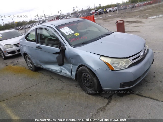 1FAHP32N38W266961 - 2008 FORD FOCUS S/SE Light Blue photo 1