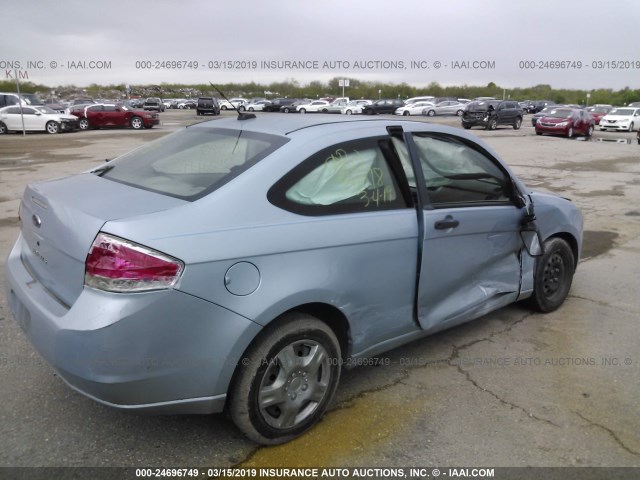 1FAHP32N38W266961 - 2008 FORD FOCUS S/SE Light Blue photo 6