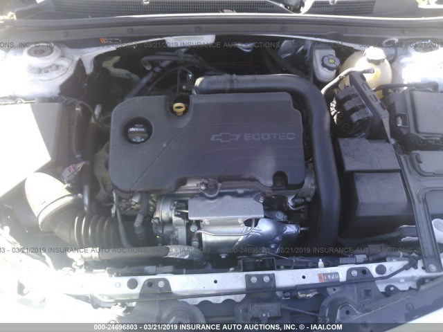 1G1ZB5ST2HF253392 - 2017 CHEVROLET MALIBU LS WHITE photo 10