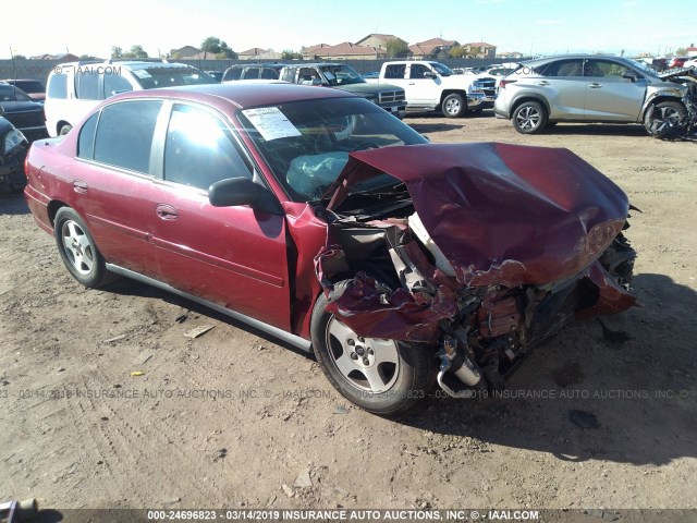 1G1ND52F84M702938 - 2004 CHEVROLET CLASSIC RED photo 1