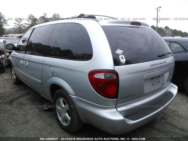 2D4GP44L46R669783 - 2006 DODGE GRAND CARAVAN SXT SILVER photo 10