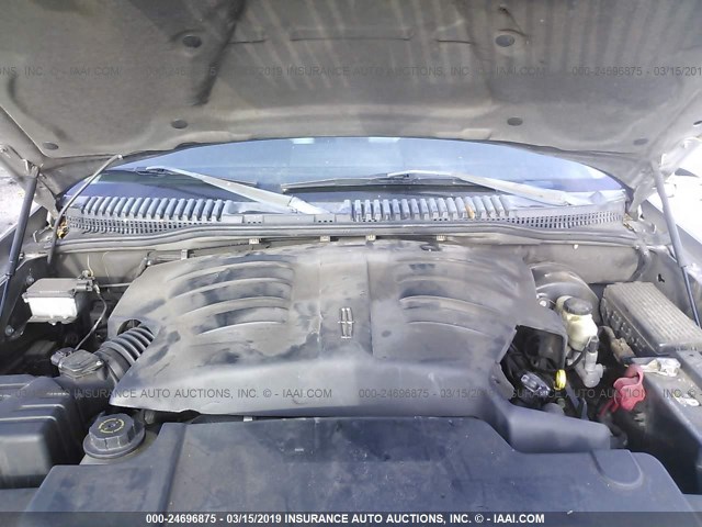 5LMEU88H54ZJ42163 - 2004 LINCOLN AVIATOR 米色 照片 10