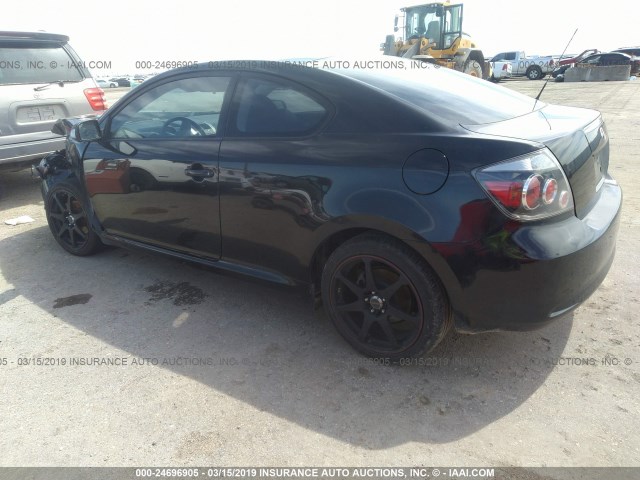 JTKDE167290283052 - 2009 TOYOTA SCION TC შავი ფოტო 3