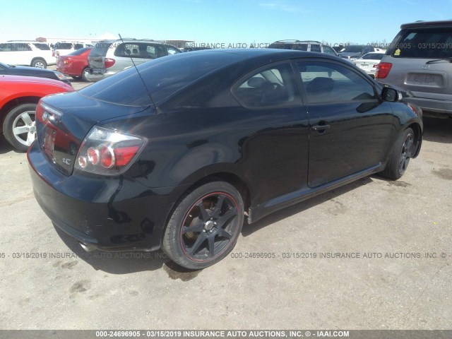 JTKDE167290283052 - 2009 TOYOTA SCION TC შავი ფოტო 4