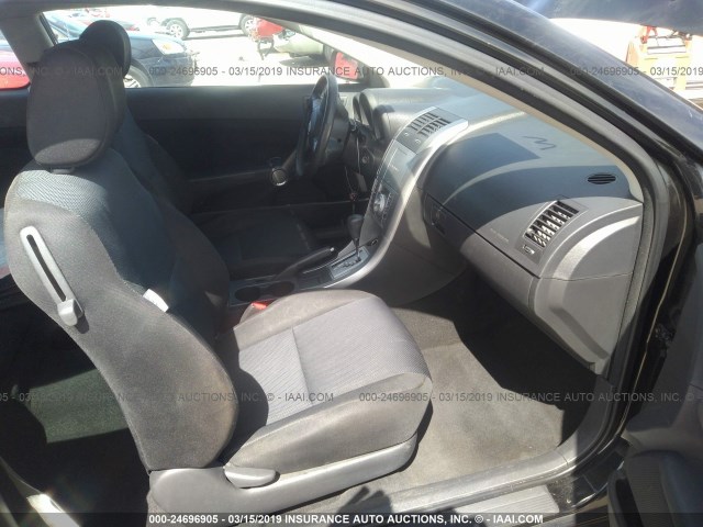 JTKDE167290283052 - 2009 TOYOTA SCION TC შავი ფოტო 5