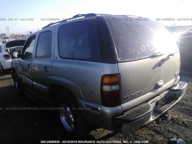 1GKEC13T32R197273 - 2002 GMC YUKON GOLD photo 3