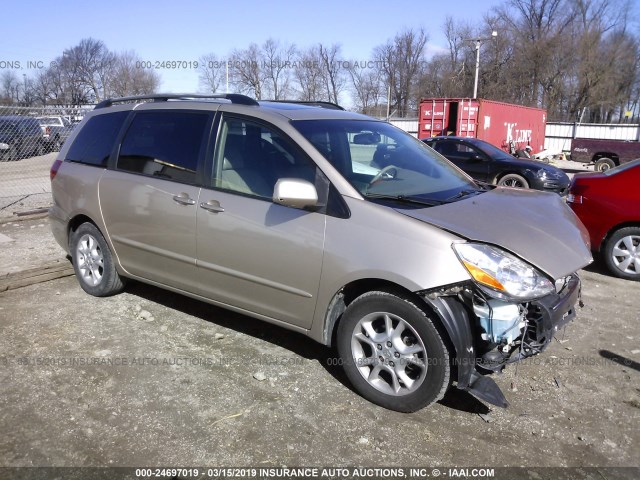 5TDZA22C26S544920 - 2006 TOYOTA SIENNA XLE/XLE LIMITED TAN photo 1