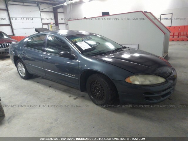 2B3HD46R71H589664 - 2001 DODGE INTREPID SE BLUE photo 1