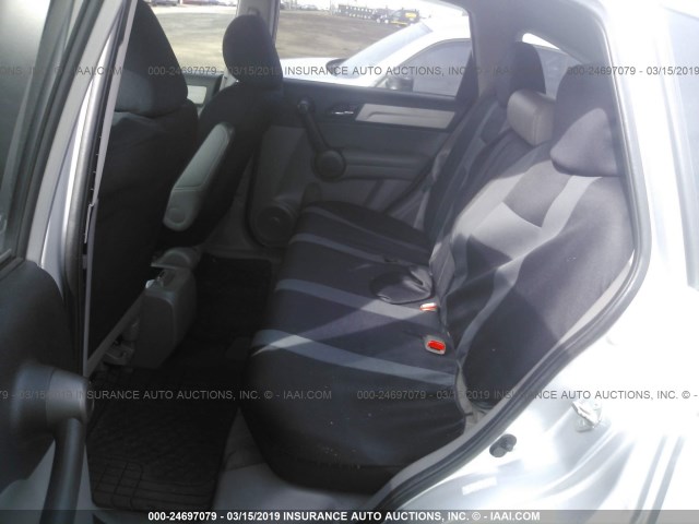 5J6RE4H71AL083076 - 2010 HONDA CR-V EXL SILVER photo 8