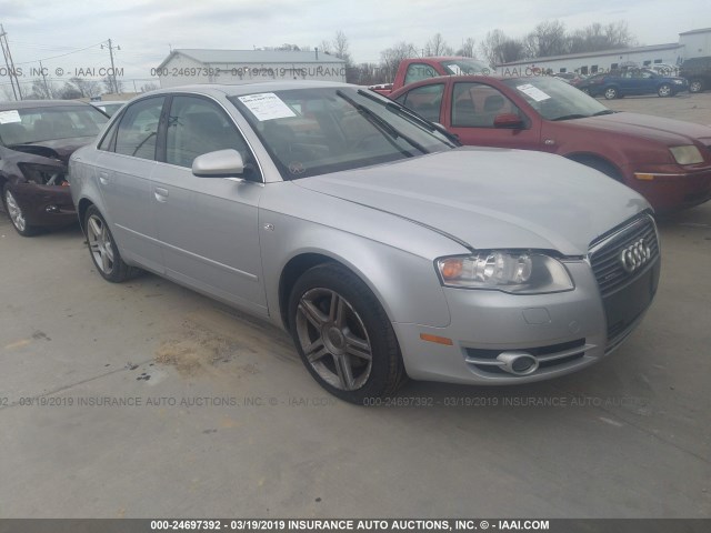 WAUDF78E56A033357 - 2006 AUDI A4 2.0T QUATTRO SILVER photo 1